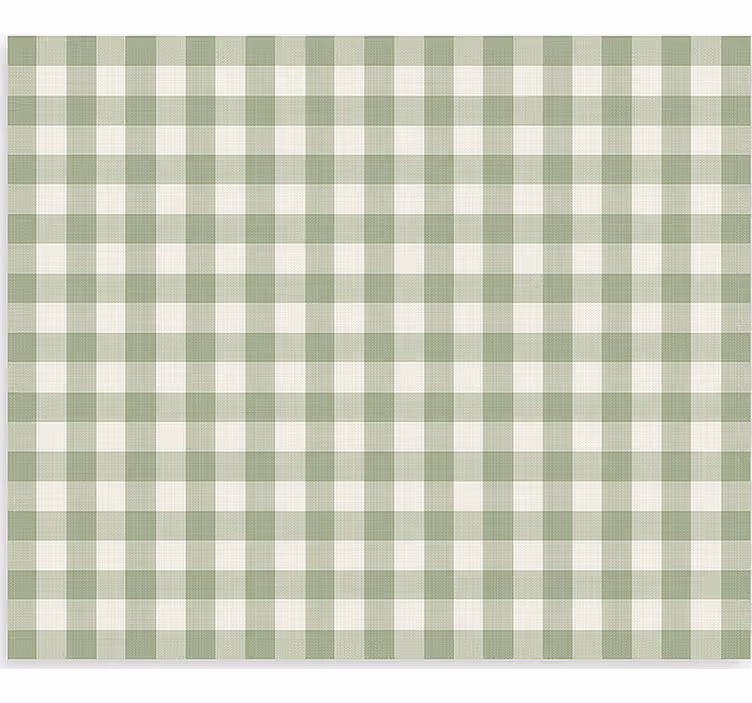 Grönt tygmönster Rullgardin kök - Tenstickers