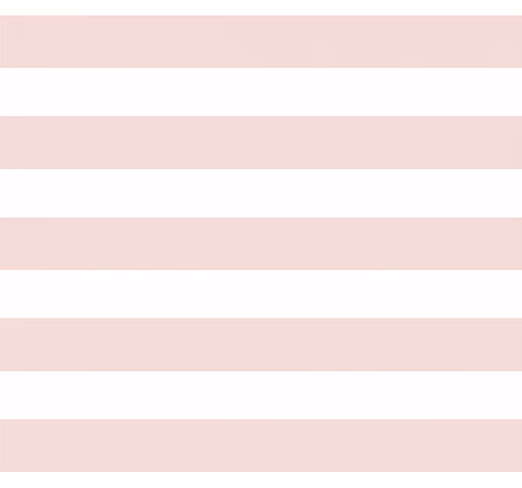 Vita och rosa ränder Rrullgardin barn - Tenstickers