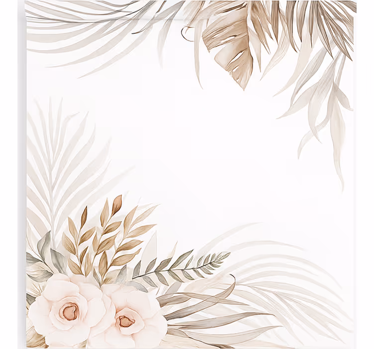 Bohemiska graciösa blommor Rrullgardin barn - Tenstickers