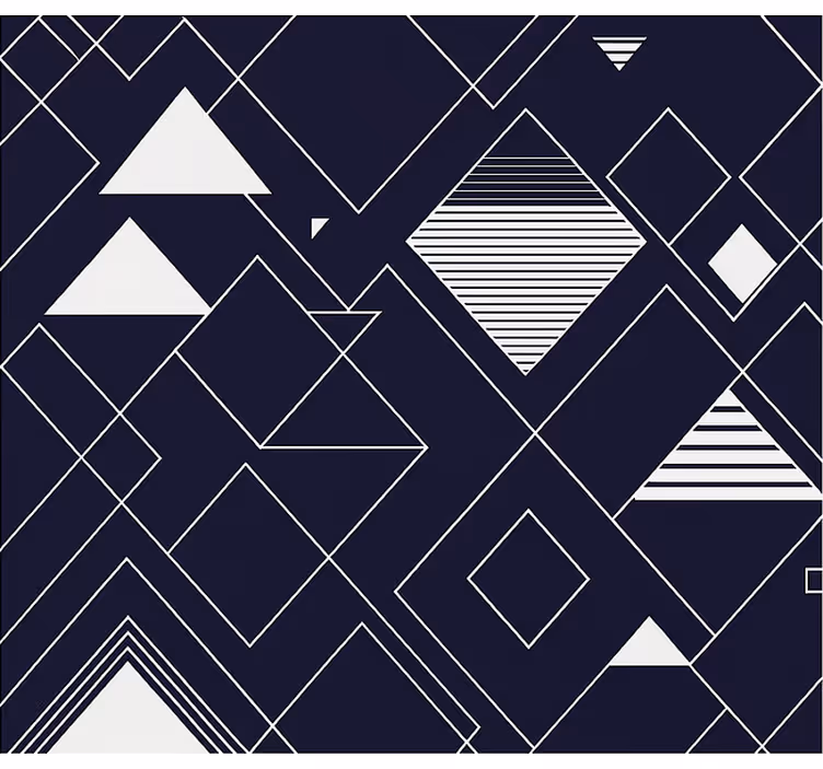 Marin geometri Rullgardin tonåringar - Tenstickers