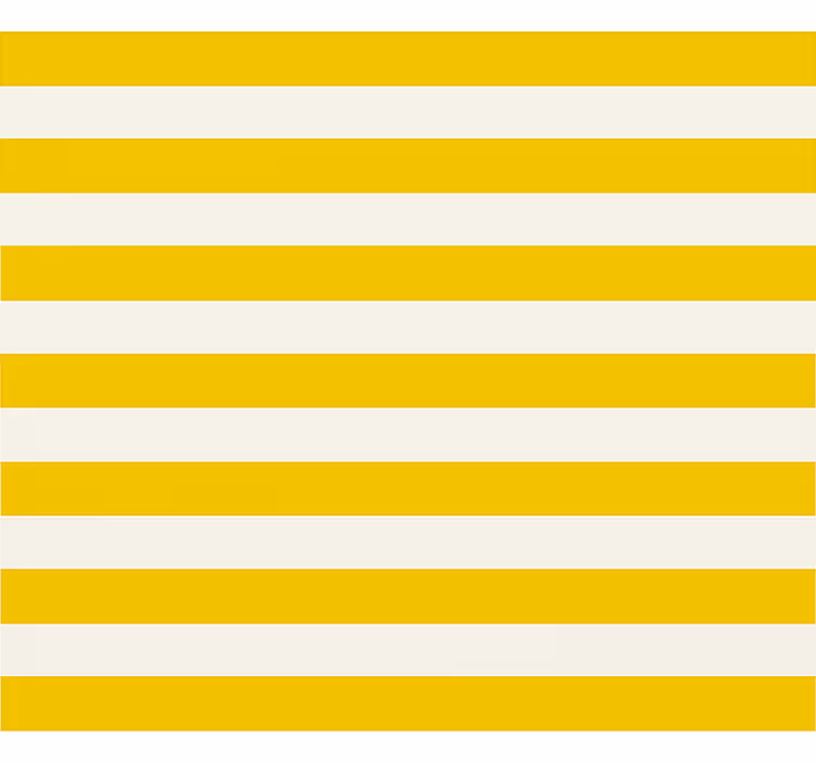 Gula och vita ränder Rullgardin tonåringar - Tenstickers