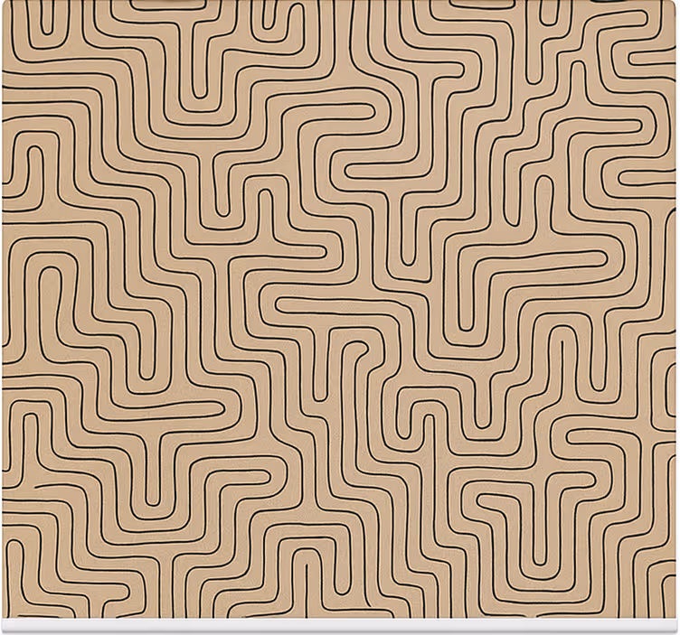 Rullgardin kontor lugnande beige - Tenstickers