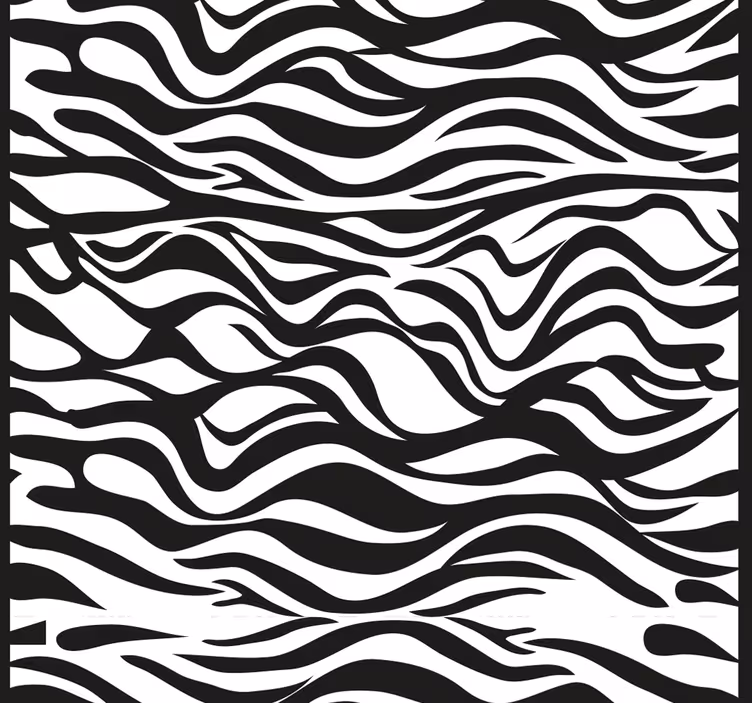 Rullgardin hemmakkontor zebra randigt mönster - Tenstickers