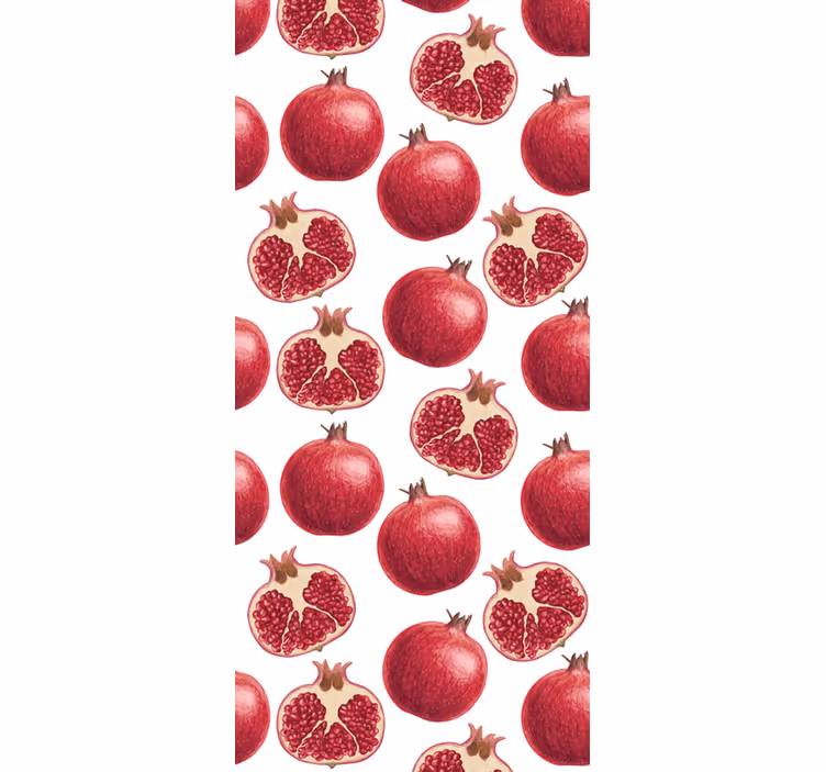 Rullgardin kök granatäpple skörd - Tenstickers