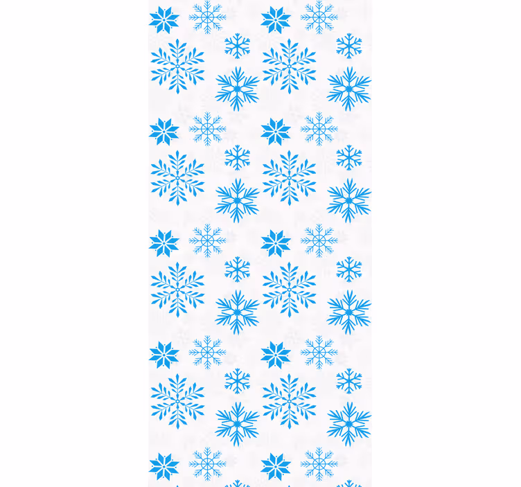 Rullgardin kök snökrystal - Tenstickers