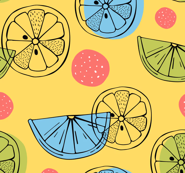 Rullgardin kök citrusfrukter - Tenstickers