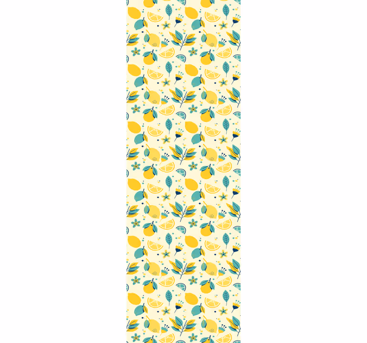 Rullgardin kök roliga citroner - Tenstickers