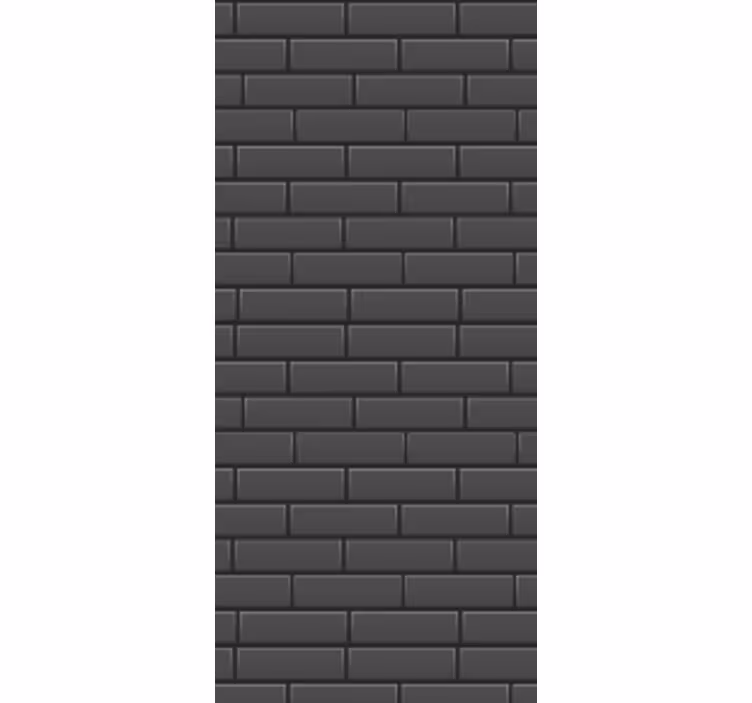 Rullgardin för matsal med betongblockmönster - Tenstickers