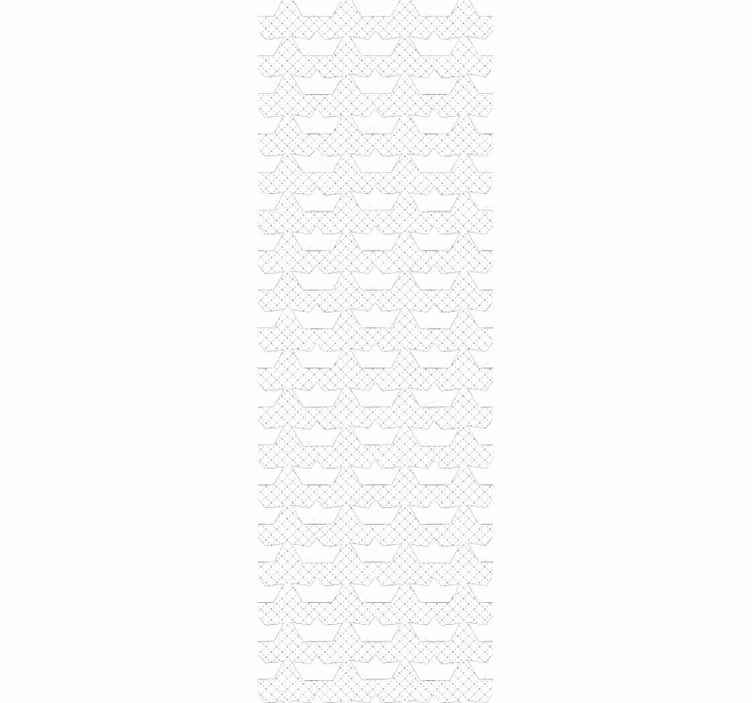 Rrullgardin barn med pappersbåtar mönster - Tenstickers