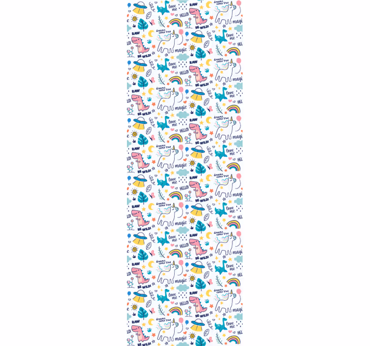 Rrullgardin barn handritade konceptillustrationer - Tenstickers