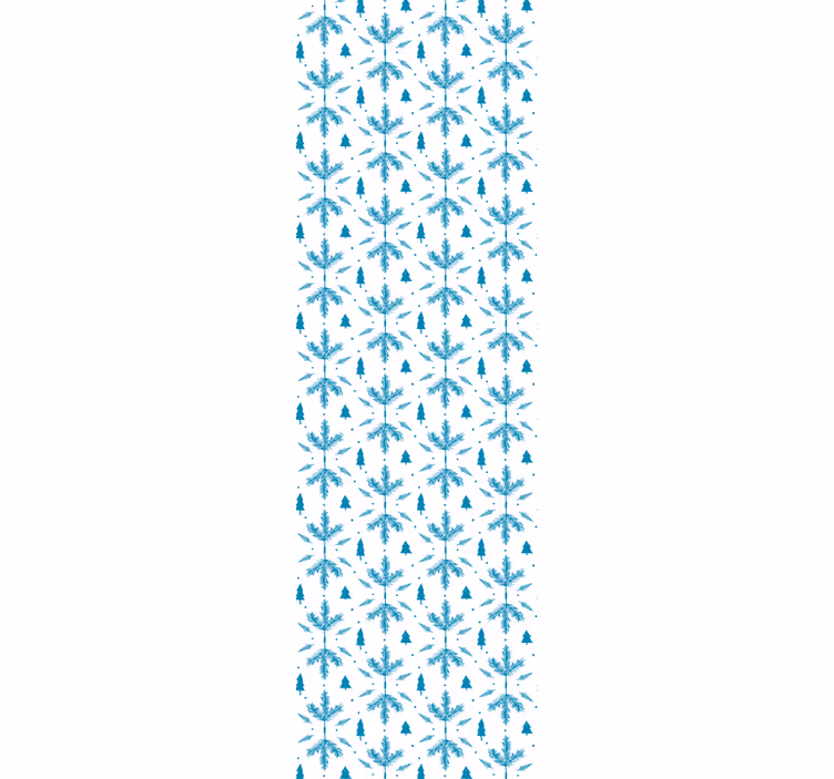 Rrullgardin barn nordisk stil säsonger blå - Tenstickers