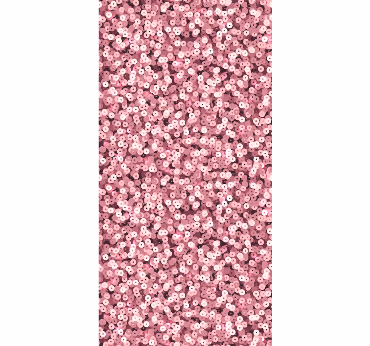 Rrullgardin barn rosa glittra - Tenstickers