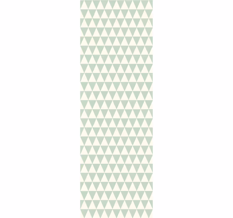 Rullgardin kontor grå trianglar - Tenstickers