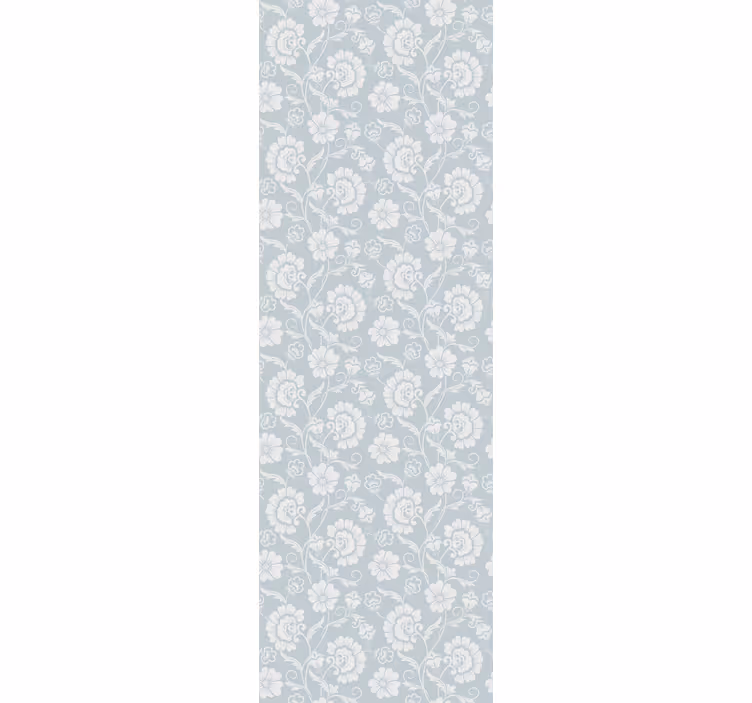 Rullgardin tonåringar blommig "granny chic" mönster - Tenstickers