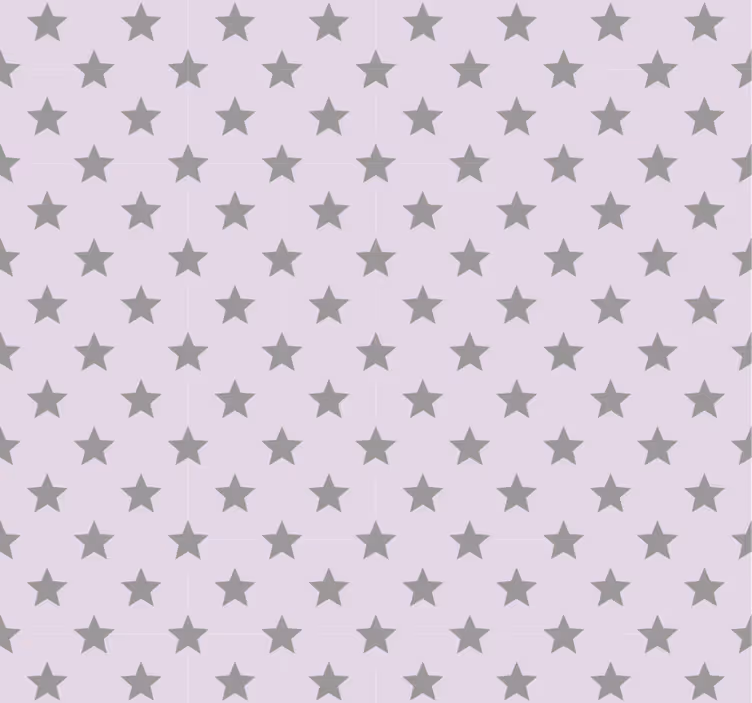 Rullgardin tonåringar grå stjärnor rosa bakgrund - Tenstickers