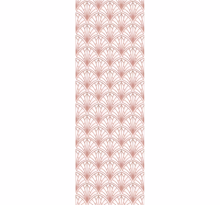 Rullgardin modern eleganta art déco-fläktar - Tenstickers
