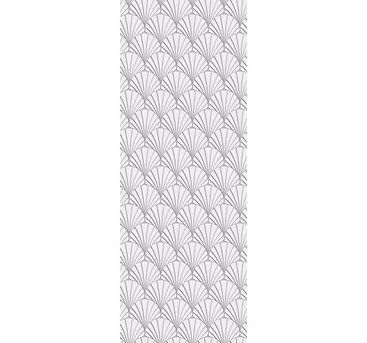 Rullgardin modern elegant fläktmönster - Tenstickers