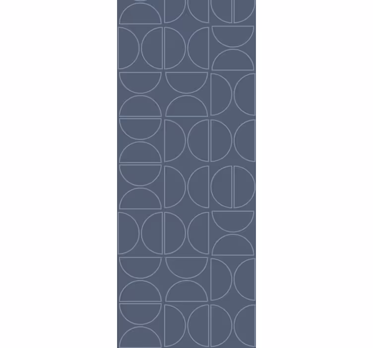 Rullgardin modern geometriskt grått mönster - Tenstickers