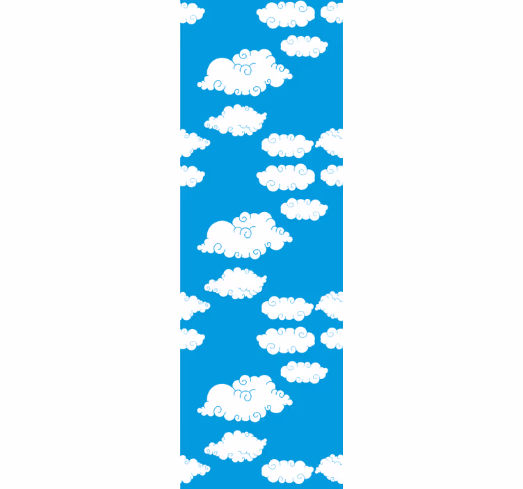 Rullgardin modern moln på himlen - Tenstickers