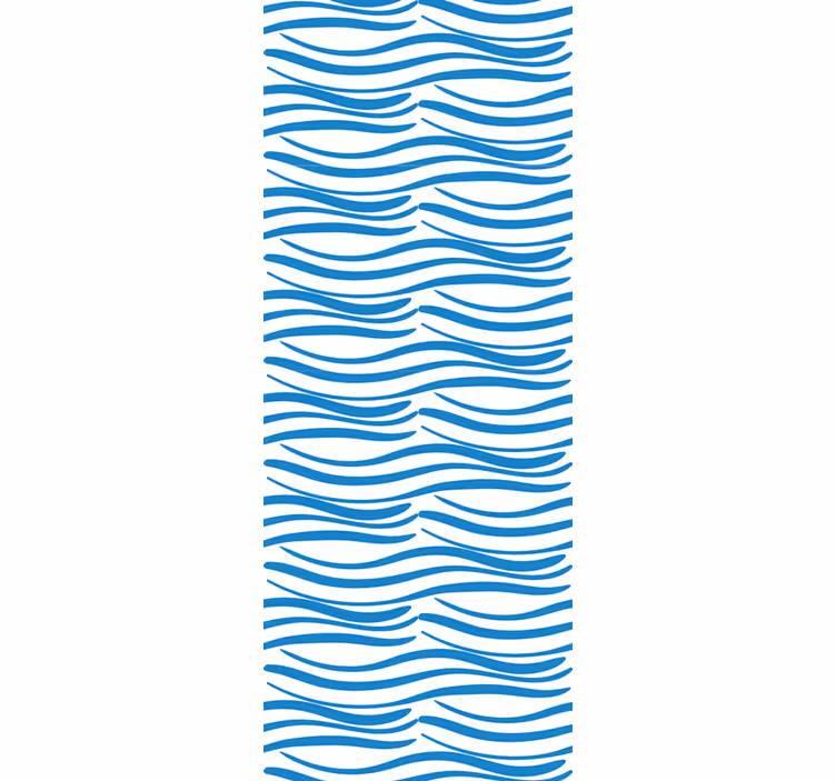 Rullgardin modern små vågmönster - Tenstickers