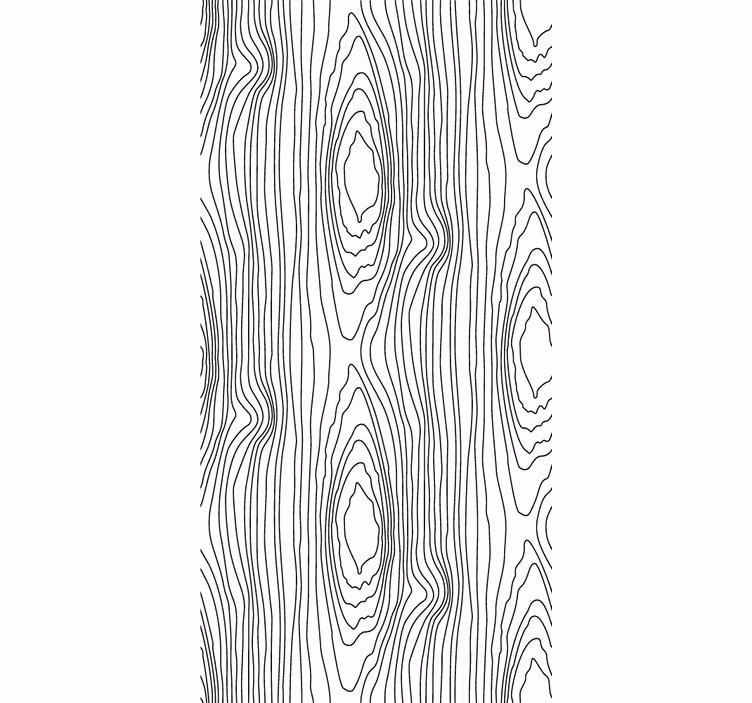 Rullgardin modern svarta naturstripes - Tenstickers