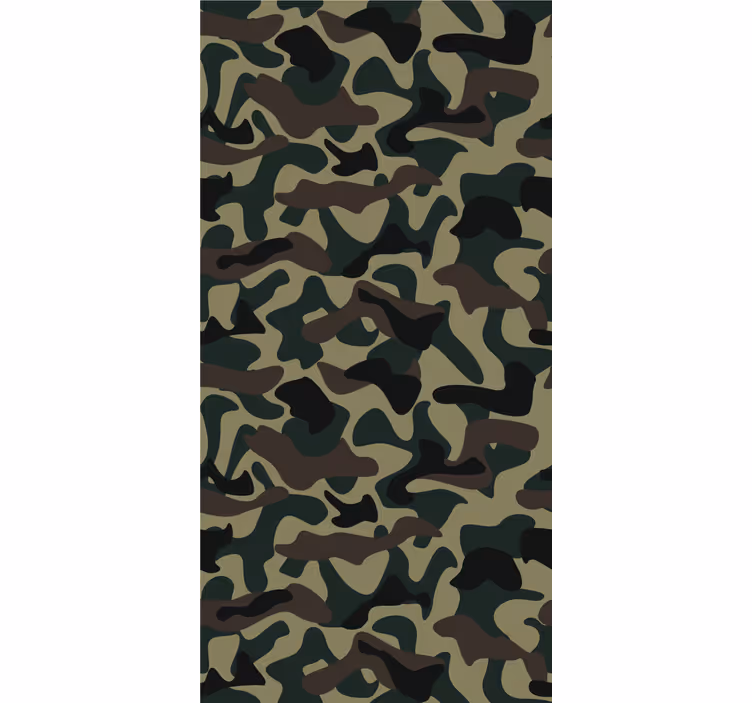 Rullgardin modern militärmönster - Tenstickers