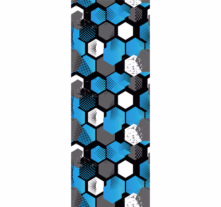 Rullgardin modern abstrakt gradient fotbollsbakgrund - Tenstickers