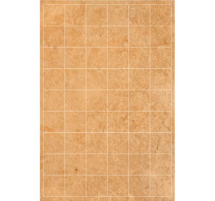 Rullgardin beige ljusbeige rutor - Tenstickers