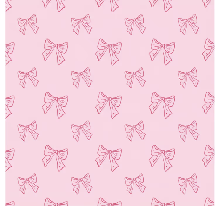Rullgardin rosa med rosa slöjfmönster - Tenstickers