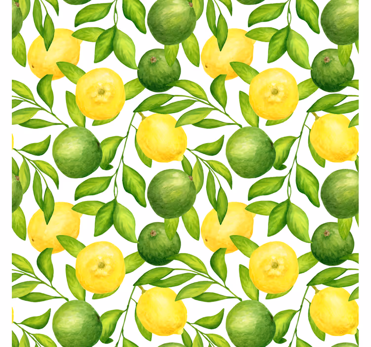Rullgardin kök citroner och limor - Tenstickers
