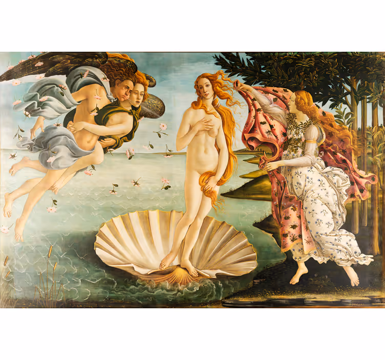 Rullgardin vardagsrum venus födelse - Tenstickers