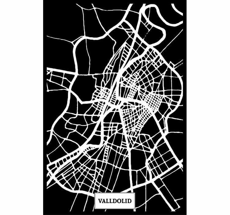 Rullgardin vardagsrum topografisk karta valladolid - Tenstickers