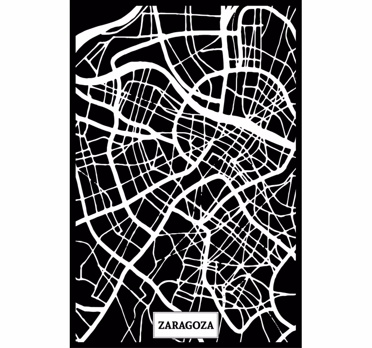Rullgardin vardagsrum topografisk karta zaragoza - Tenstickers