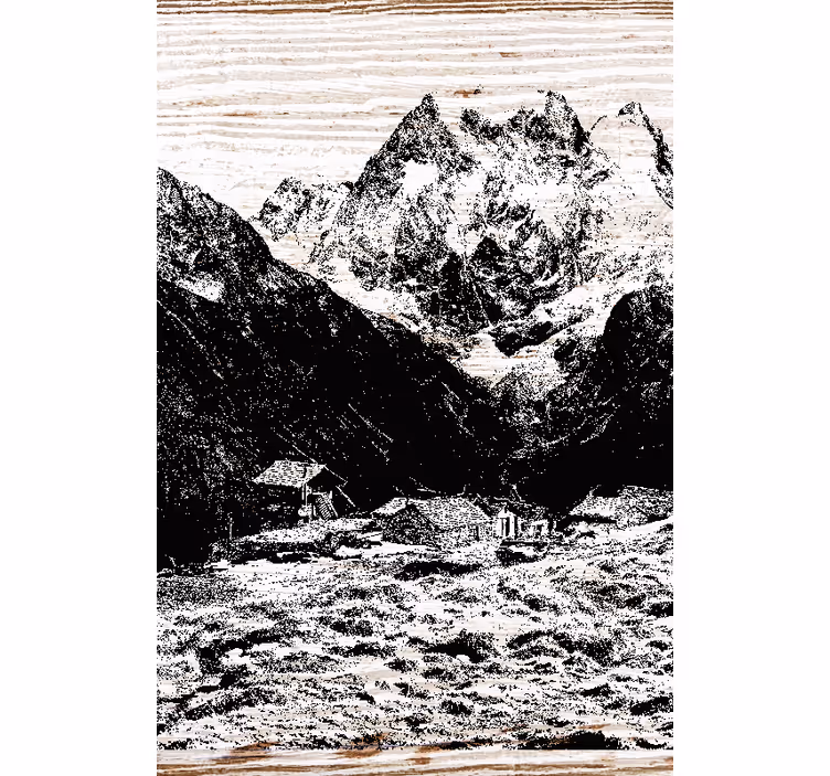 Rullgardin vardagsrum schweiziska fjäll - Tenstickers