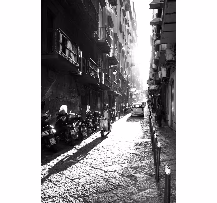 Rullgardin vardagsrum naples vintage - Tenstickers