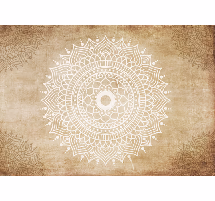 Rullgardin beige gammalt papper struktur - Tenstickers