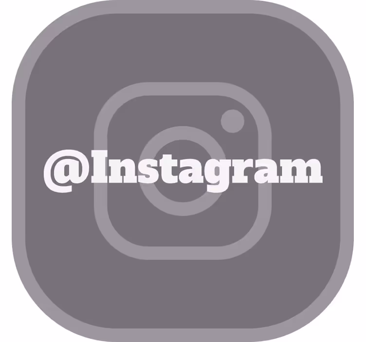 Rullgardin grå din instagram - Tenstickers
