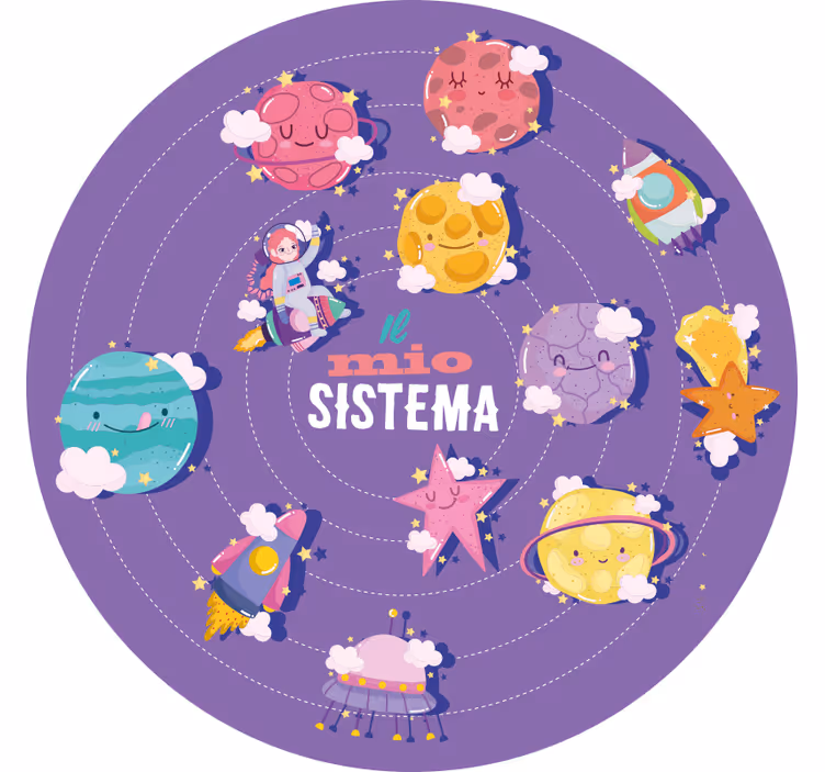 Rullgardin lila mitt system - Tenstickers