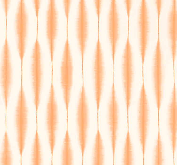 Rullgardin modern ikat kasuri orange - Tenstickers