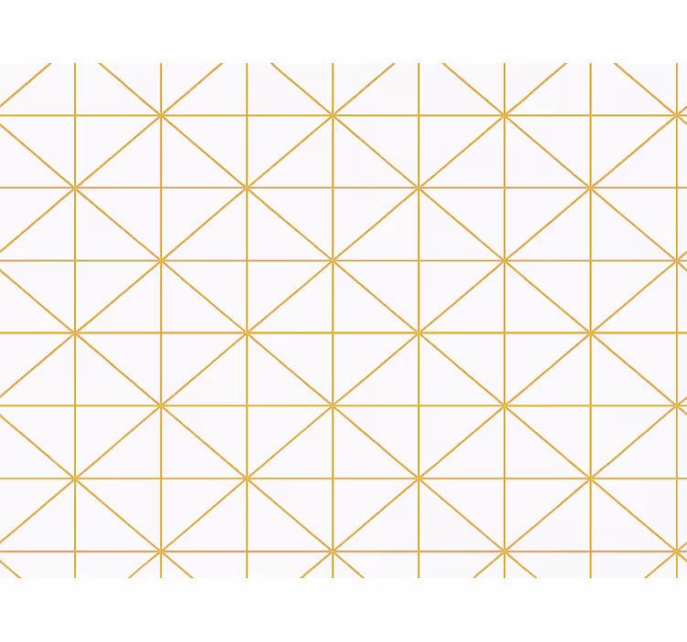 Rullgardin modern guld geometrisk - Tenstickers