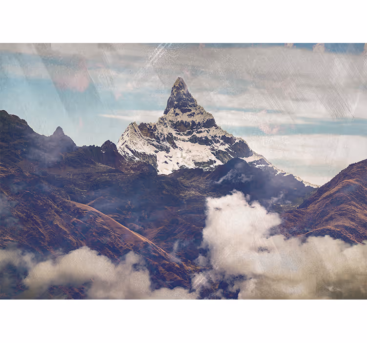 Rullgardin vardagsrum alpamayo peak - Tenstickers