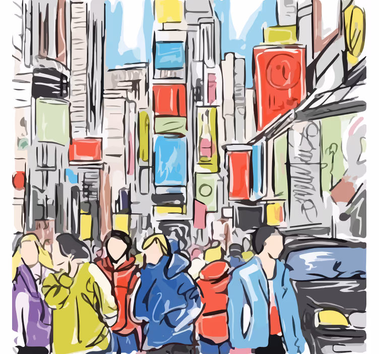 Rullgardin vardagsrum moderna personer från new york - Tenstickers