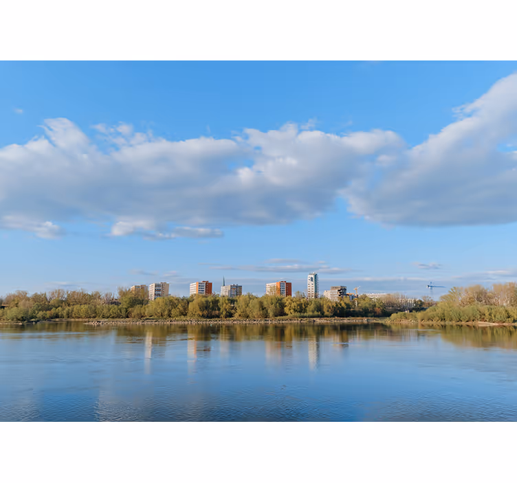 Rullgardin vardagsrum warszawa vid vistula floden - Tenstickers