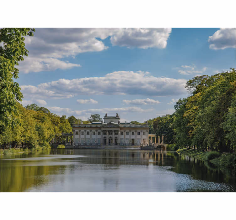 Rullgardin vardagsrum lazienki park i warszawa - Tenstickers