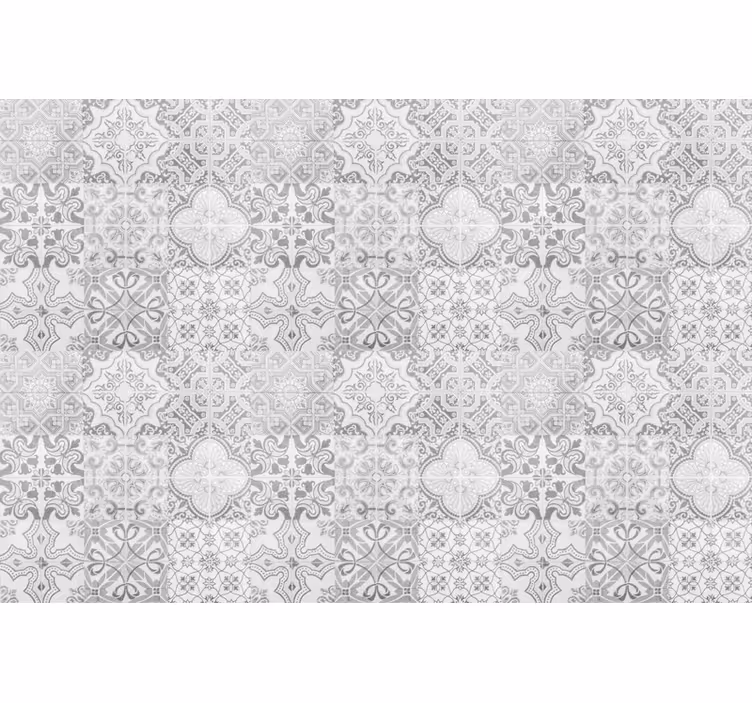 Rullgardin grå steneffekt mosaikmönster - Tenstickers
