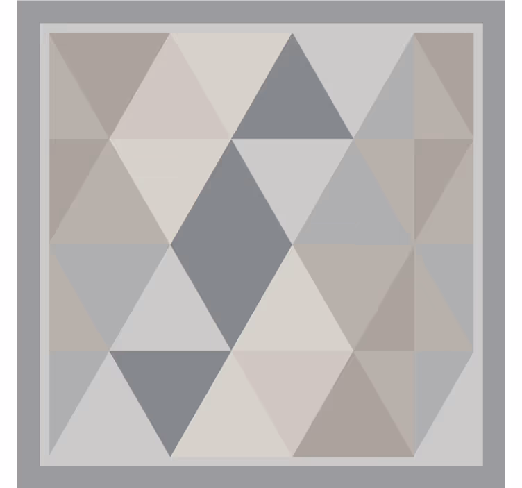 Rullgardin grå grå pantone trianglar - Tenstickers