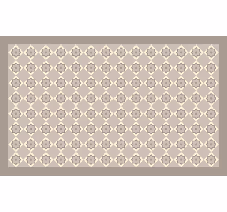 Rullgardin beige cementbeige plattor - Tenstickers