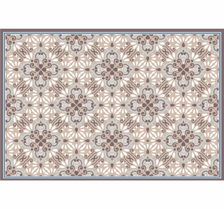 Rullgardin beige mosaikbeige - Tenstickers