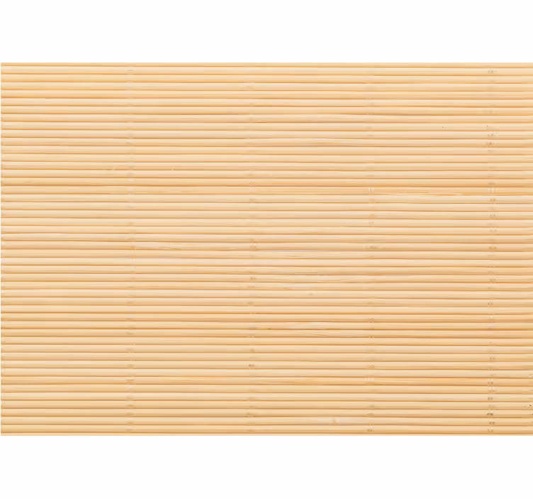 Rullgardin beige bambuimitation mönster - Tenstickers