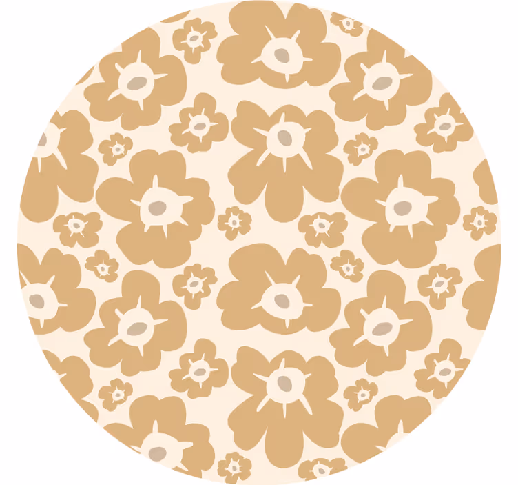 Rullgardin beige beige vallmo - Tenstickers